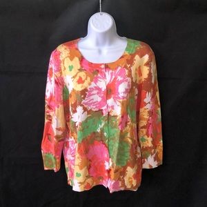 Talbots Pima Cotton Cardigan